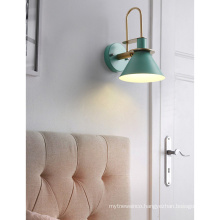Creative Simple Modern Personality Design Wrought Iron E27 Bedroom Wall Lamp